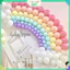 Mix 100 Bóng Bay Pastel 25cm, Bong Bóng Cao Su Màu Pastel Trộn Đủ Màu Trang Trí Sinh Nhật, Cưới Hỏi BB6