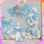 Set Bóng Tròn Kèm Nơ Tone Màu Pastel Nhẹ Nhàng, Tươi Sáng Trang Trí Sinh Nhật, Sự Kiện, Lễ Hội TUD6