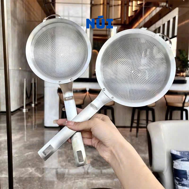 Rây Inox 304 Rây Lọc Bột, Cua, Mẻ, Đậu An Toàn, Dễ Rửa size 14,16,18cm ...