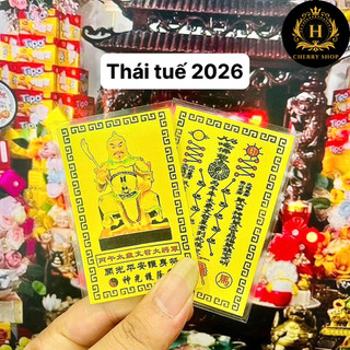 Kim Bài Thái Tuế 2026 Bính Ngọ - Hóa Giải Hạn Thái Tuế, Mang Lại May Mắn
