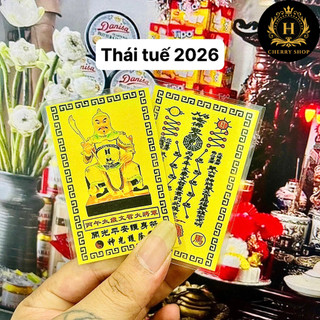 Kim Bài Thái Tuế 2026 Bính Ngọ - Hóa Giải Hạn Thái Tuế, Mang Lại May Mắn