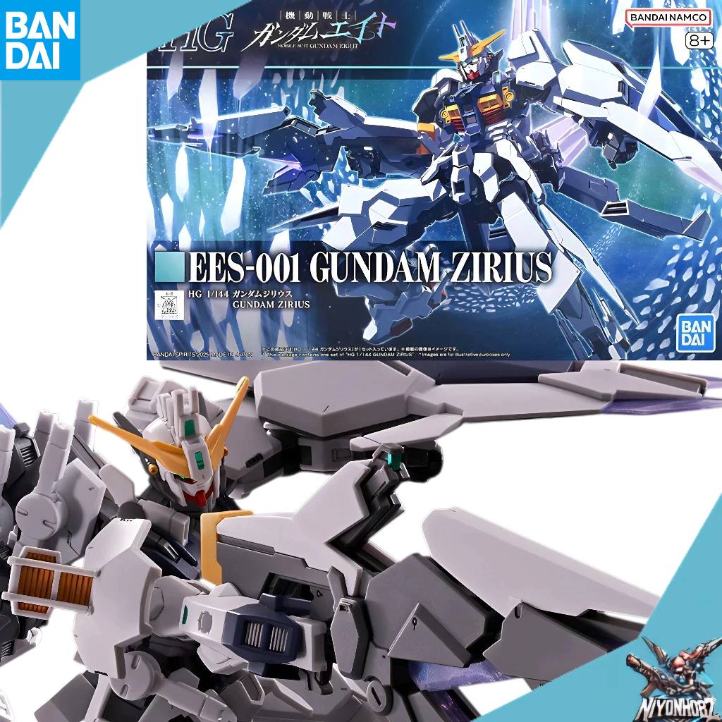 [P-Bandai] Mô Hình Lắp Ráp HG EES-001 GUNDAM ZIRIUS 1/144 Plastic Model ...