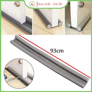 Nẹp xốp bịt đáy cửa cách nhiệt, bớt bụi, côn trùng-Thanh chắn khe hở cửa chống thoát hơi máy lạnh