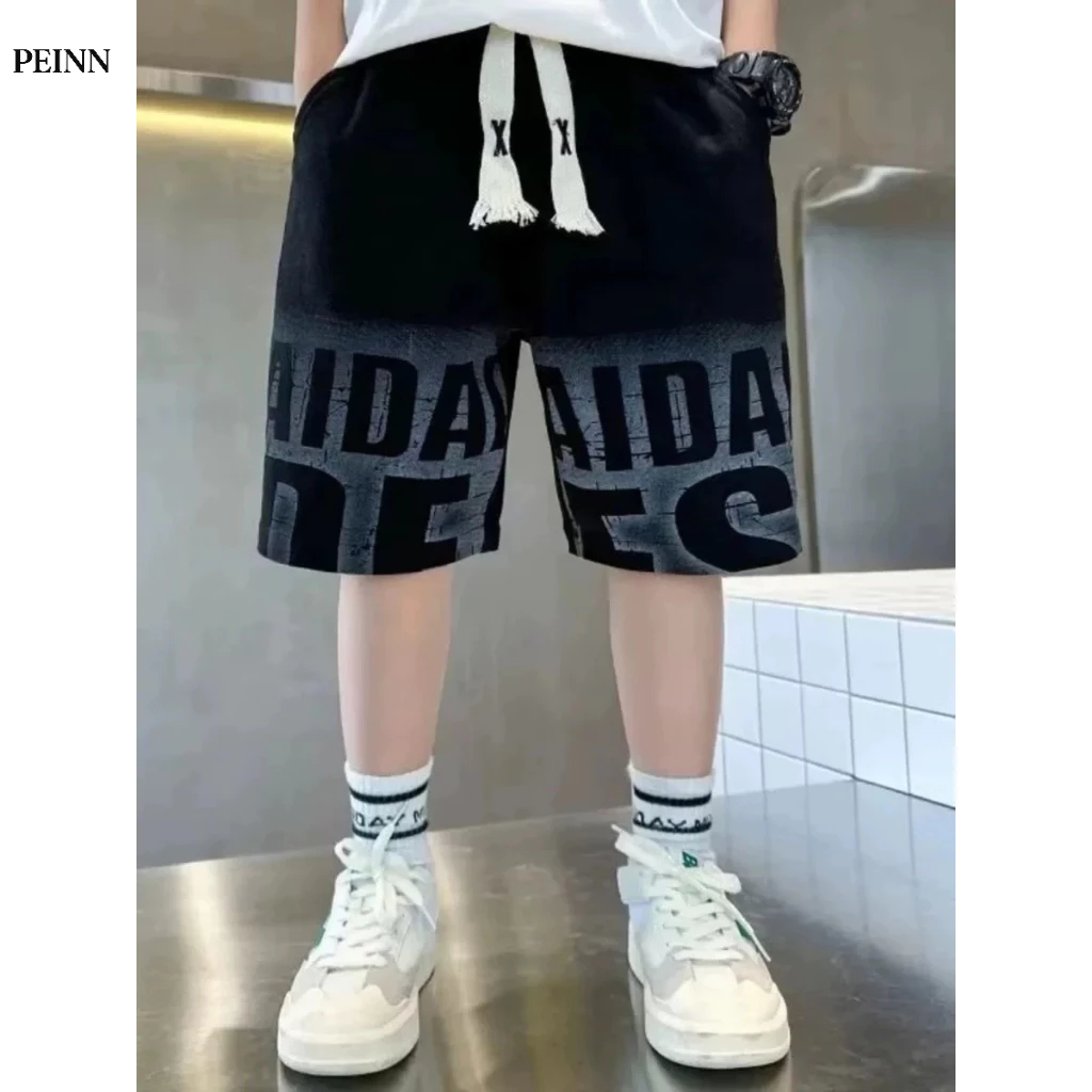 [Peinn] Quần rời bé trai mùa hè 18-45kg mẫu Quần Chữ. Thiết kế năng động, cá tính. HE10 - EB7