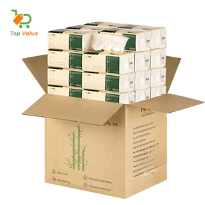 Thùng 30 gói 300 tờ giấy ăn gấu trúc YCOOL ES-50.5 - Hàng chính hãng cao cấp