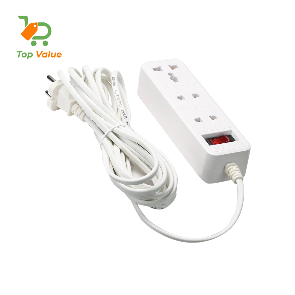 [Top Value] OC05 Ổ cắm điện kéo dài Rạng Đông EL1-0902-11 (2m) đa năng chịu tải tốt, chịu nhiệt an toàn