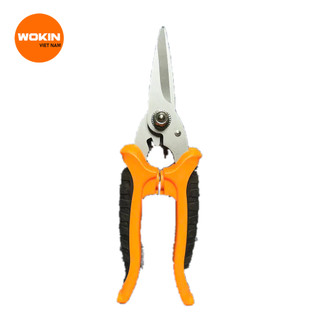 Kéo cắt đa năng, cắt nẹp điện ,chữ V, Xương nhôm, ống đồng 7inch 303507  WOKIN, Thép Sk5 siêu sắc