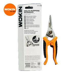 Kéo cắt đa năng, cắt nẹp điện ,chữ V, Xương nhôm, ống đồng 7inch 303507  WOKIN, Thép Sk5 siêu sắc