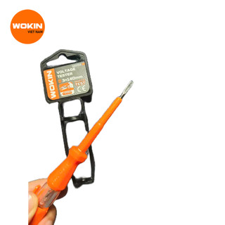 Bút thử điện, bút điện cao cấp WOKIN 550703 thử điện thông minh 100-500V đầu dò điện áp AC có đèn