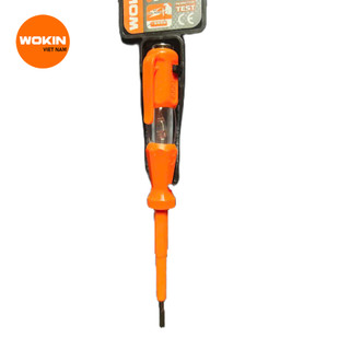 Bút thử điện, bút điện cao cấp WOKIN 550703 thử điện thông minh 100-500V đầu dò điện áp AC có đèn