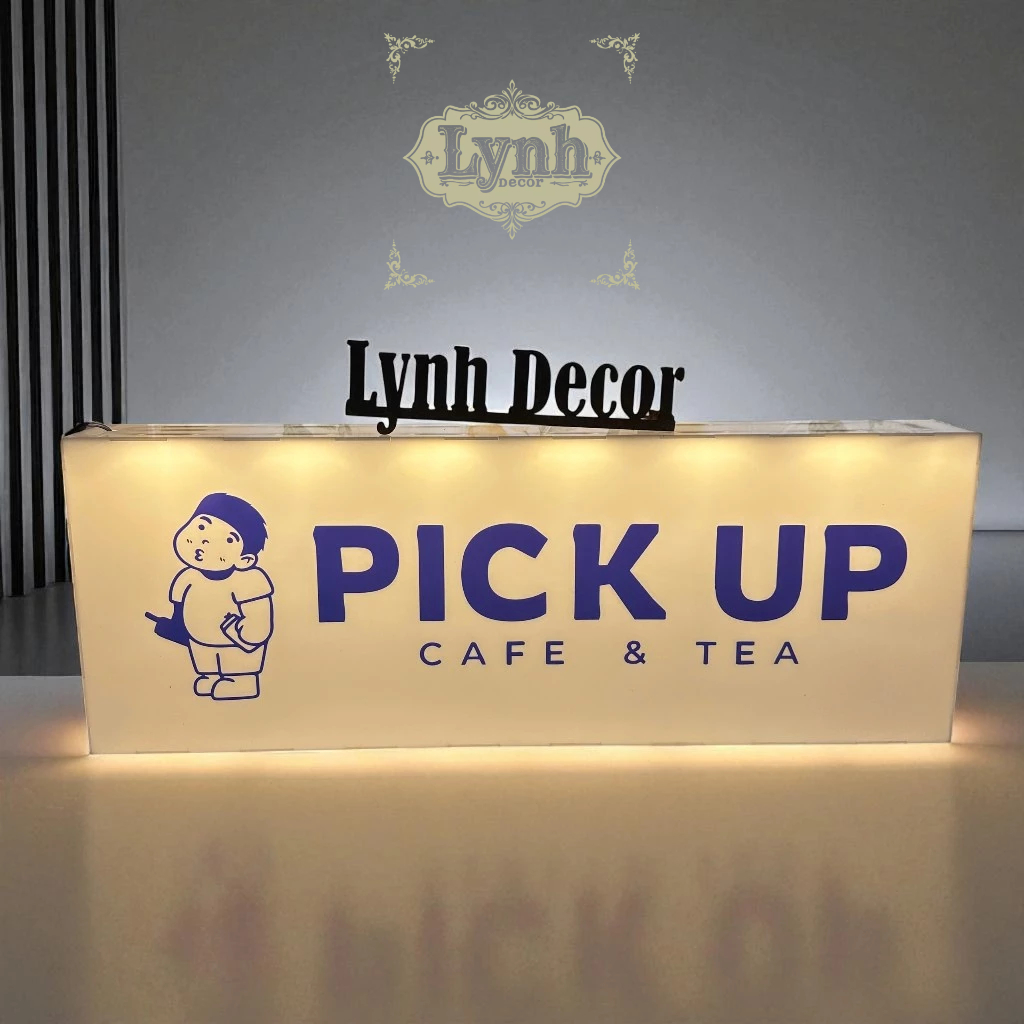 Hộp đèn Mica LIGHTBOX đèn led,treo tường không viền sáng 5 mặt,in UV miễn phí thiết kế - Lynhdecor