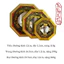 TPAT Gương Bát Quái Gương La Kinh Lồi Chất Liệu Gỗ Cao Cấp TPAT