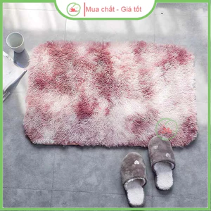 Thảm lông trong nhà thảm lau chân 40x60cm siêu mềm, sạch sẽ