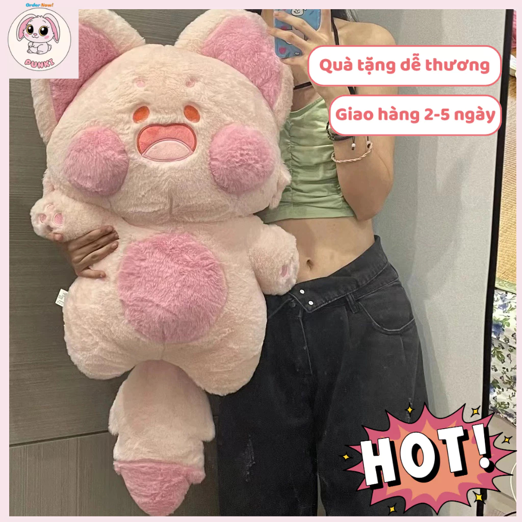 Gấu Bông Mèo Dudu Má Phính Dễ Thương Gấu Bông Giá Sỉ Tại Xưởng Cao Cấp | Gấu Bông PUNKI