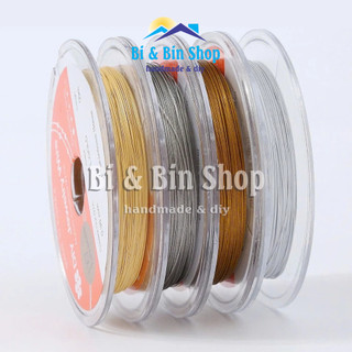 Dây Cước Lõi Thép Hàn Quốc 0.38mm Dùng Xỏ Vòng Đeo Tay, Làm Trang Sức Handmade