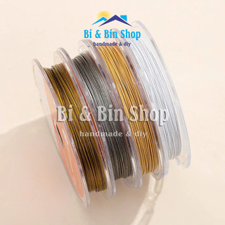 Dây Cước Lõi Thép Hàn Quốc 0.38mm Dùng Xỏ Vòng Đeo Tay, Làm Trang Sức Handmade