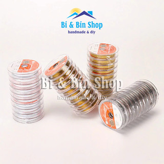 Dây Cước Lõi Thép Hàn Quốc 0.38mm Dùng Xỏ Vòng Đeo Tay, Làm Trang Sức Handmade