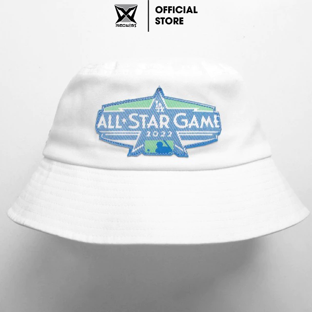 Mũ bucket NVXK cao cấp, nón bucket ALL STAR trắng vành tròn cụp kaki form unisex