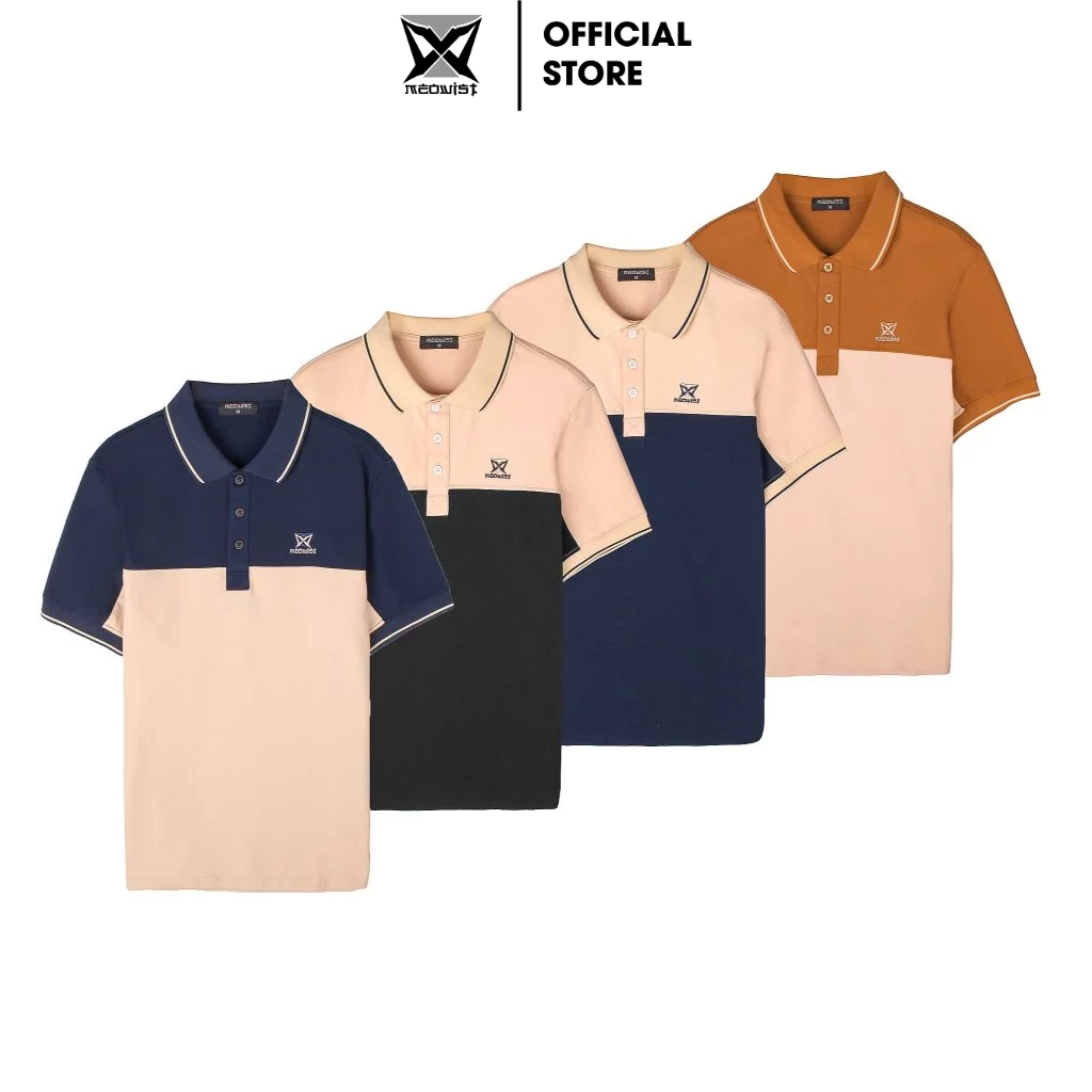 Áo Polo Nam EDEN Regular Logo Thêu Meowist , Thoáng mát, Thời Trang, Cá tính