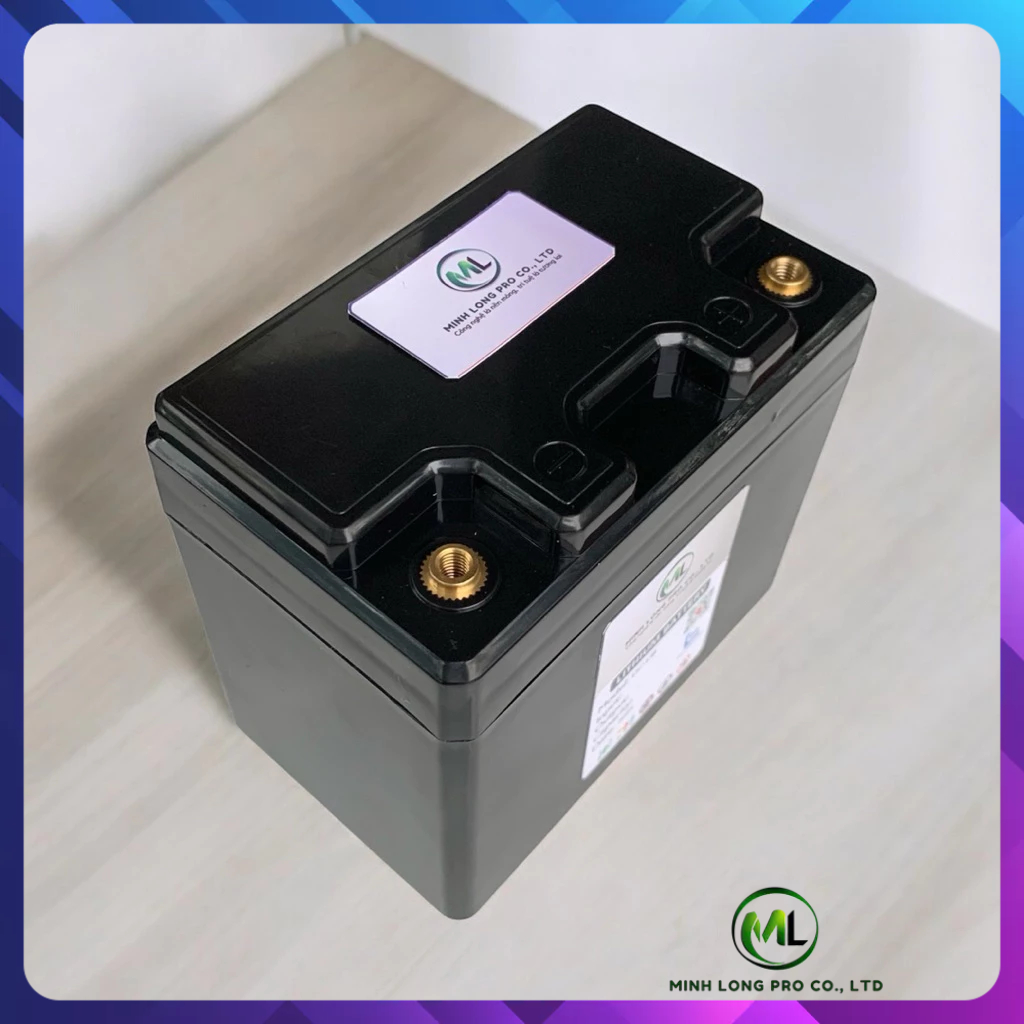 Bình pin xe máy 12V 6Ah siêu nhẹ siêu khoẻ siêu bền siêu tiết kiệm xăng ...