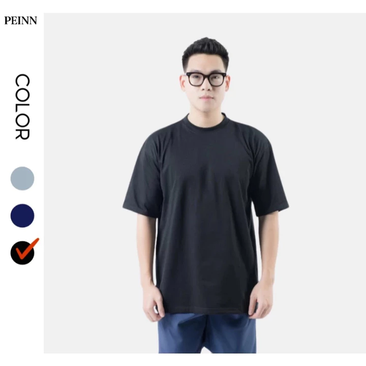 [Peinn] Áo Thun Nam ATN05 Cổ Tròn Ngắn Tay Thoáng Khí Thấm Hút Nhanh Khô