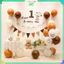 Combo Bóng Bay Trang Trí Sinh Nhật Phong Cách Hàn Quốc Tone Vintage - Decor Tại Nhà Siêu Xinh SAN