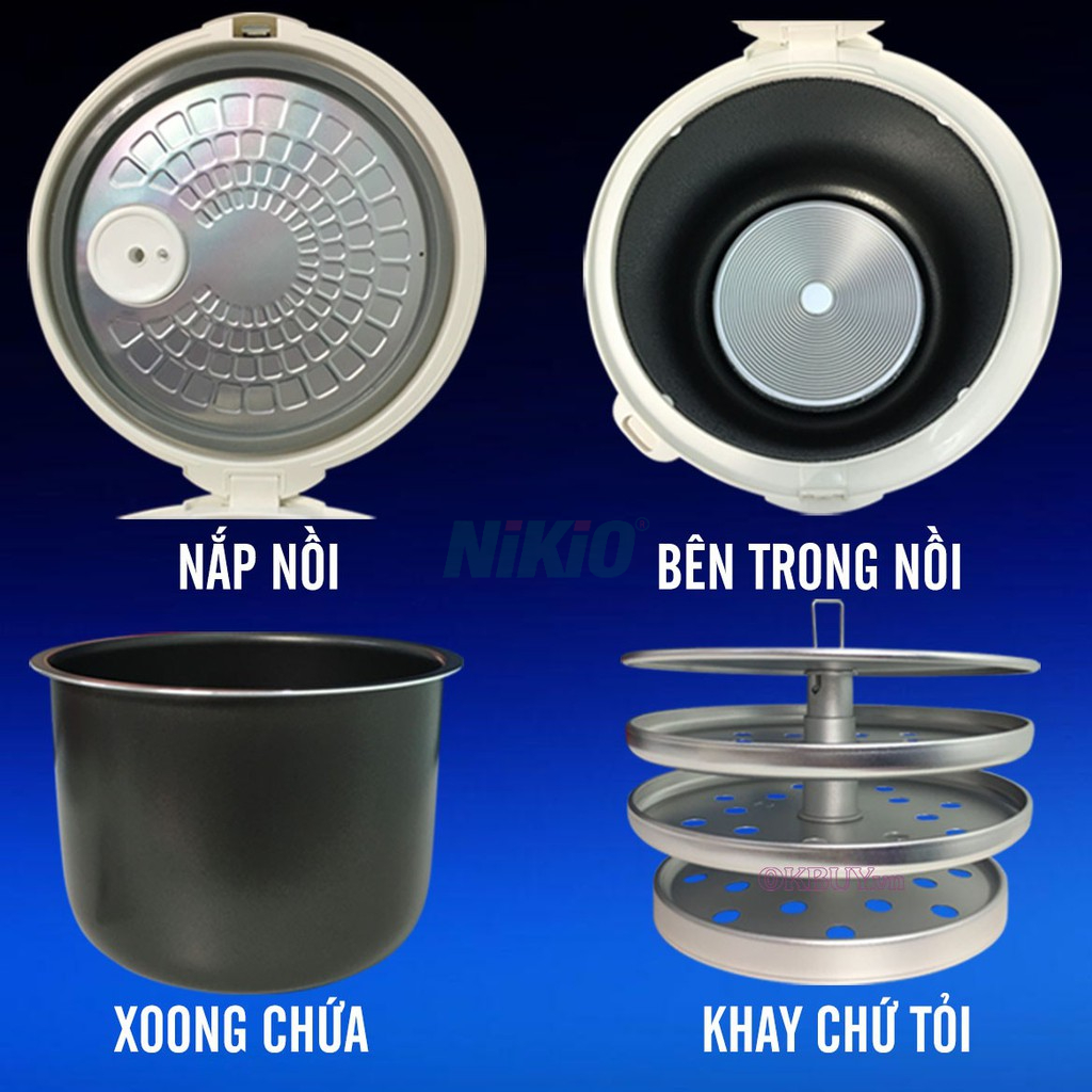 Máy Làm Tỏi Đen Gia Đình Nikio NK-688 Nhật Bản