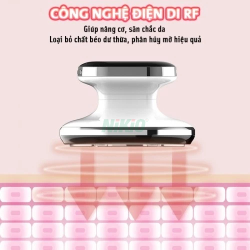 Máy Massage Bụng Giảm Mỡ Nikio NK-160 - Công nghệ EMS Giảm Mỡ Hiệu Quả, Giảm Đau Bụng Kinh
