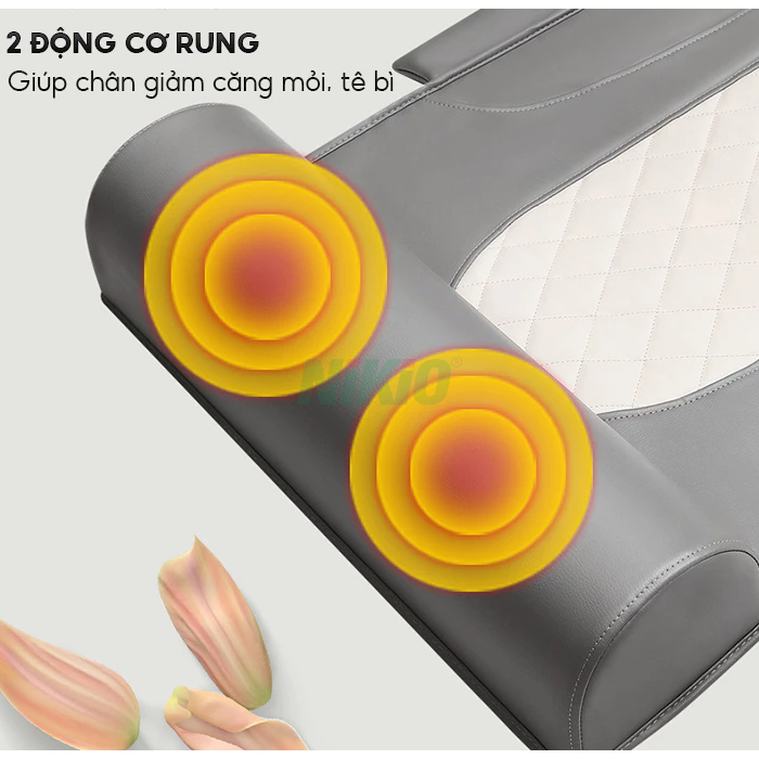 Nệm Massage Toàn Thân NK-152 - Mát Xa Chuyên Sâu Cổ Vai Gáy, Làm Giãn Cột Sống Lưng