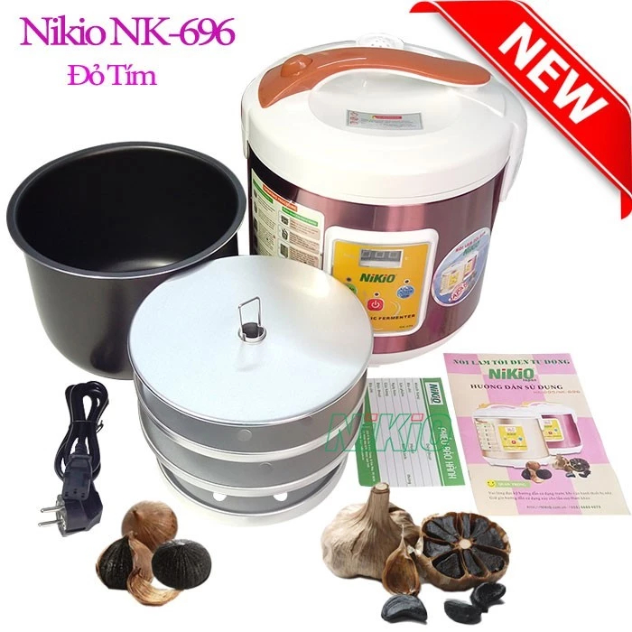 Máy Làm Tỏi Đen Chuyên Dụng Nhật Bản Nikio NK-696 - Dung tích 6 lít