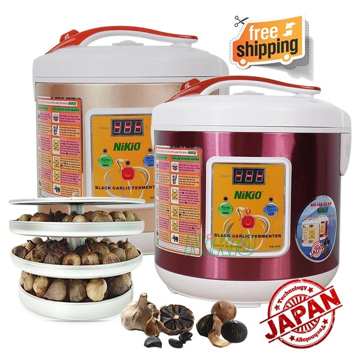 Máy Làm Tỏi Đen Chuyên Dụng Nhật Bản Nikio NK-696 - Dung tích 6 lít