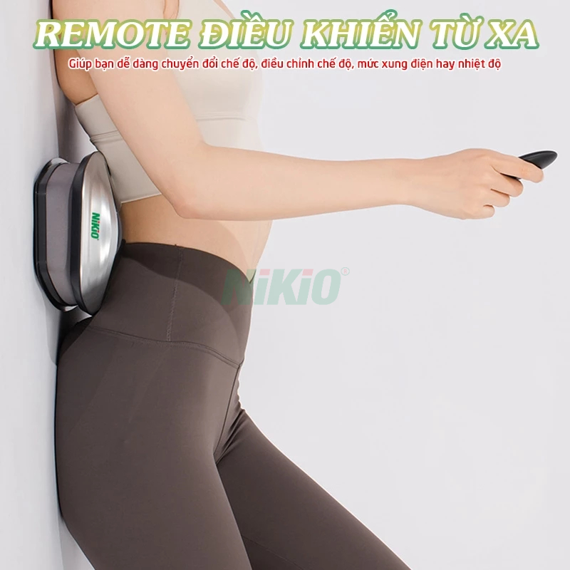 Máy massage kéo giãn cột sống lưng cao cấp Nikio NK-159 - Pin sạc - Phiên Bản Cao Cấp