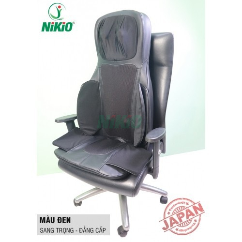 Đệm Ghế Massage Toàn Thân Đa Năng Nikio NK-181 - Mát Xa Lưng 3D Kết Hợp Tính Năng Nhiệt Hồng Ngoại