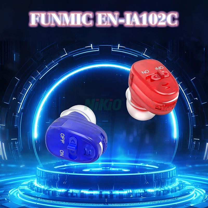 Tai nghe trợ thính Funmic EN-IA102C - Siêu nhỏ, khuếch đại âm thanh lớn