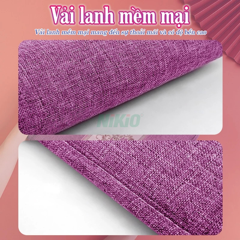 Đai massage chườm nóng muối biển toàn thân Nikio NK-201 - Tấm nhiệt nóng sưởi ấm, giảm đau bụng kinh