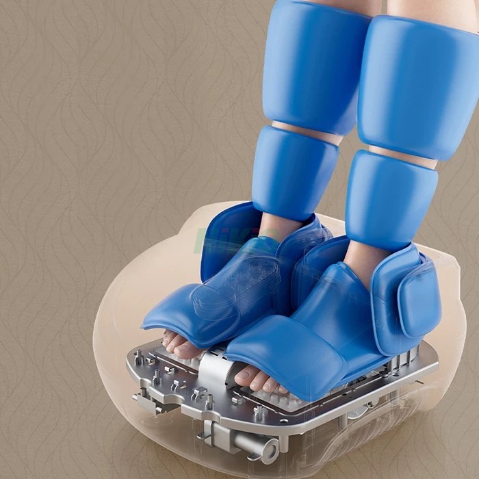 Máy massage chân Nikio NK-187 - Thiết kế 2in1 Mát xa bàn chân và bắp chân, Bấm huyệt chân - Màu Đen