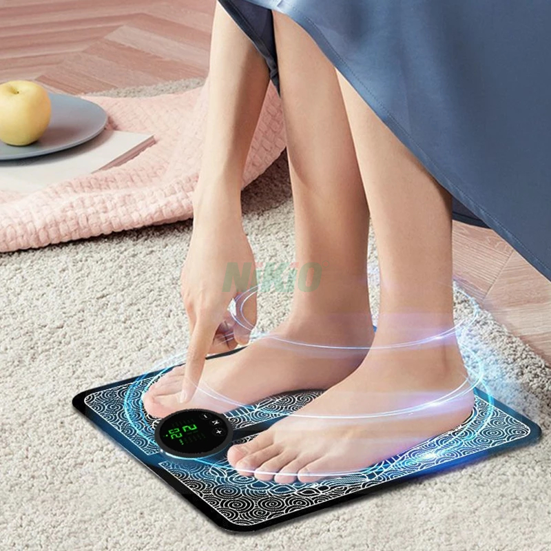 Thảm massage chân xung điện EMS Nikio NK-106 - Thúc đẩy lưu thông máu, giảm tê bì và đau mỏi chân