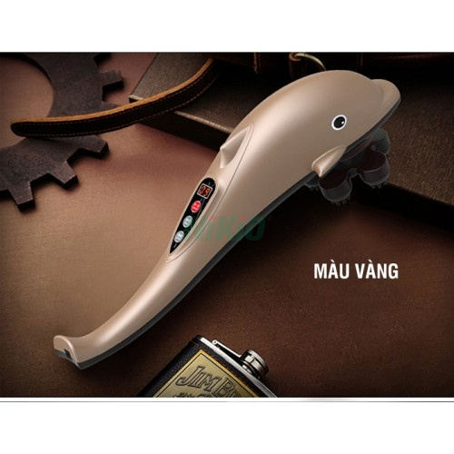 Máy massage cá heo cầm tay pin sạc Nikio NK-178 - 7 đầu thế hệ mới