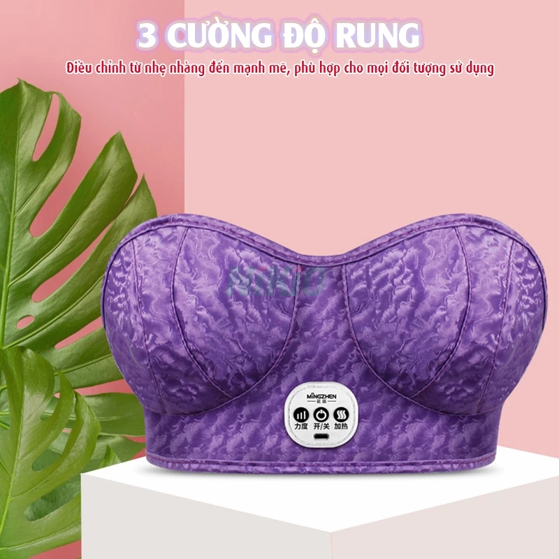 Máy massage ngực MingZhen Nikio MZ-AM002 - Nâng ngực, săn chắc và định hình vòng 1