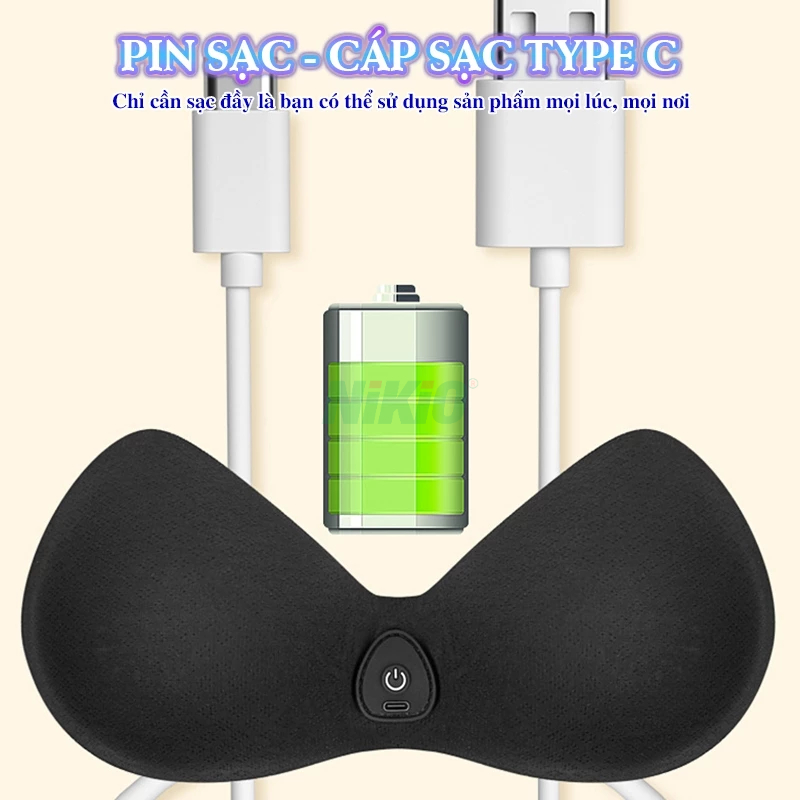 Máy massage ngực Ming Zhen Nikio MZ-AM001-2 - Hỗ trợ tăng size, săn chắc ngực, nâng ngực hiệu quả