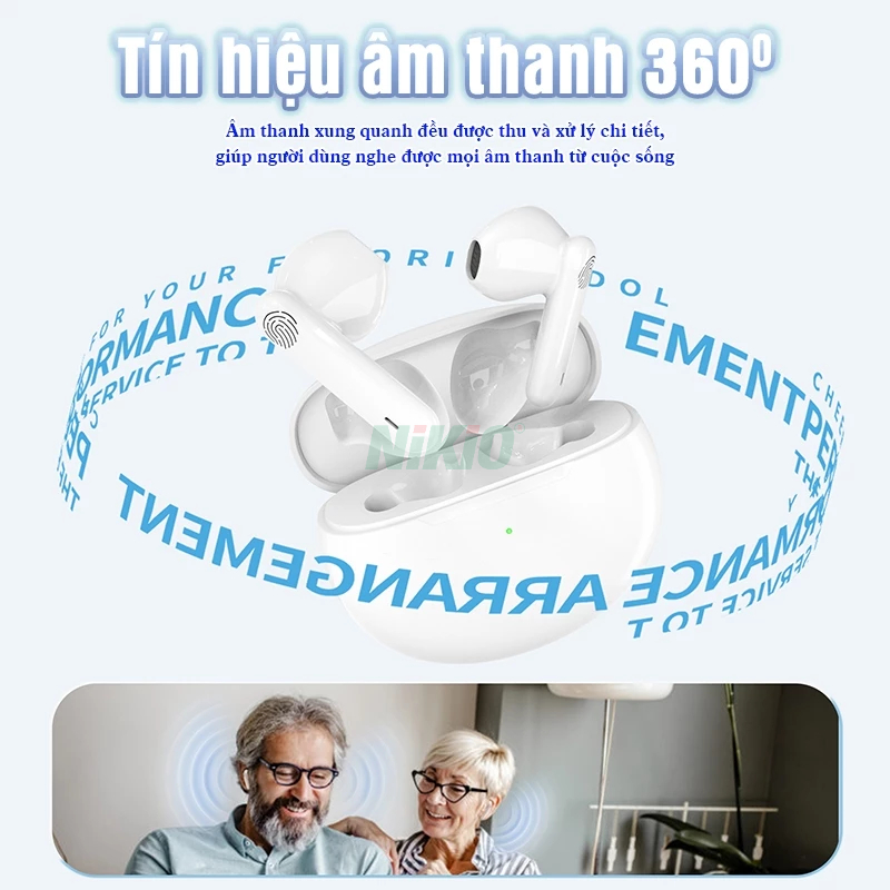 Máy trợ thính cao cấp Funmic EN-IA013A - Hỗ trợ âm thanh cho người già lãng tai