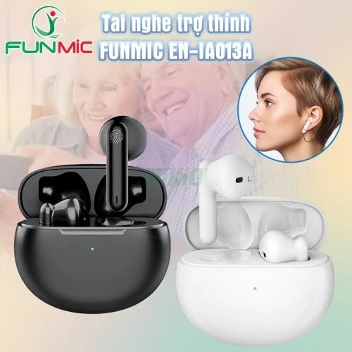 Máy trợ thính cao cấp Funmic EN-IA013A - Hỗ trợ âm thanh cho người già lãng tai