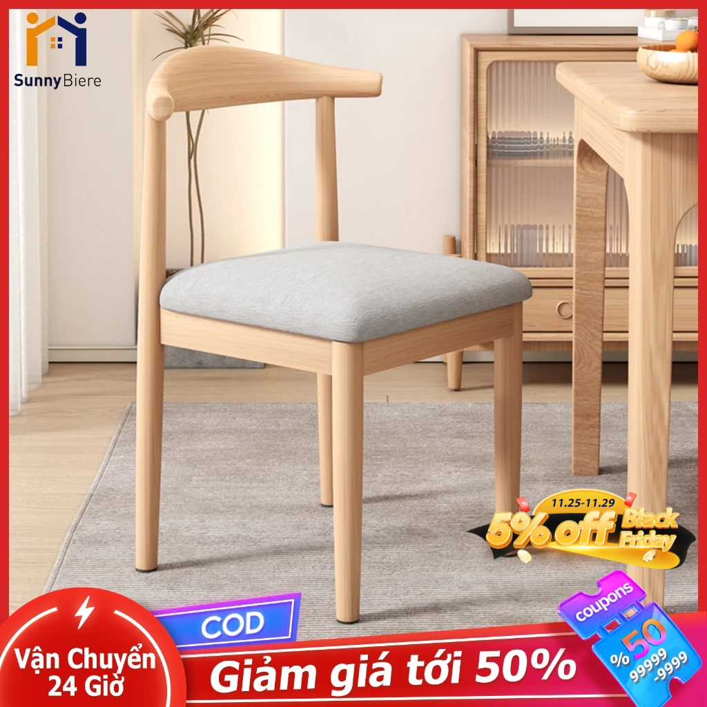 SUNNY Ghế làm việc đệm phong cách Bắc Âu đại thích hợp mọi không gian Ghế tựa lưng