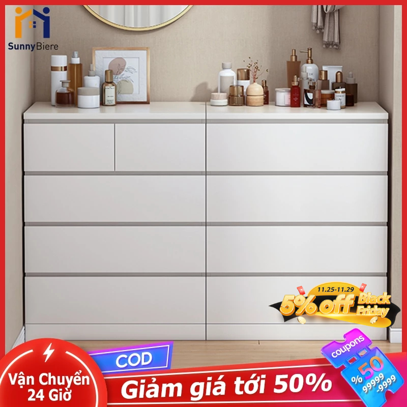 Tủ đựng đồ đa ngăn hiện đạiTủ đựng đồ nhiều ngăn cánh cửa decor nhà hiện đại MDF chống ẩm gen