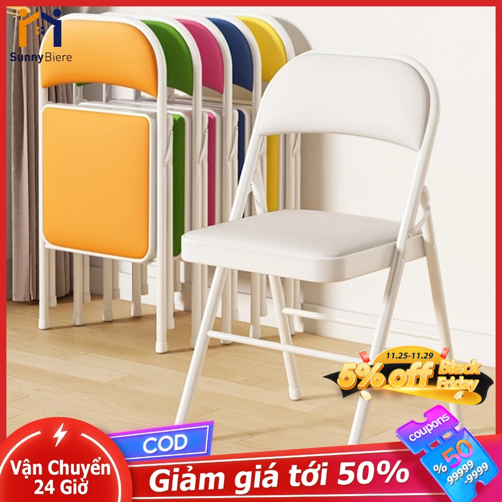 Ghế Xếp Đa Năng | Văn Phòng & Gaming Chống Trượt & Chống Ẩm Giao Nhanh 12H + Bọc Đệm Chống Sốc​