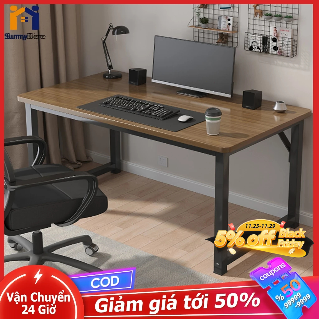 SUNNY Bàn gaming bàn làm việc cao cấp khung thép lớn chắc chắn  hiện đại thương hiệu
