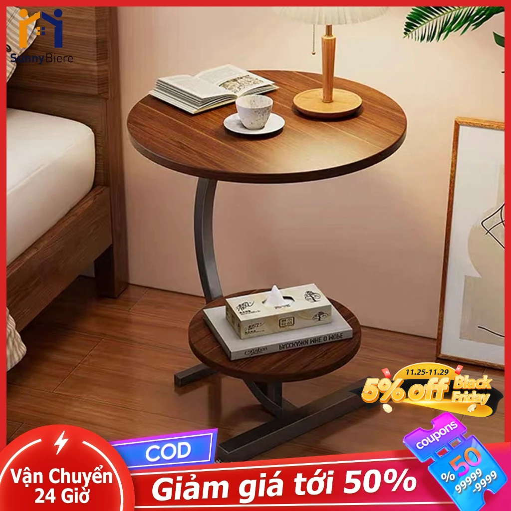 SUNNY Bàn góc sofa hình chữ G phong cách hiện đại nhỏ gọn tiện lợi đặt cạnh giường phòng khách