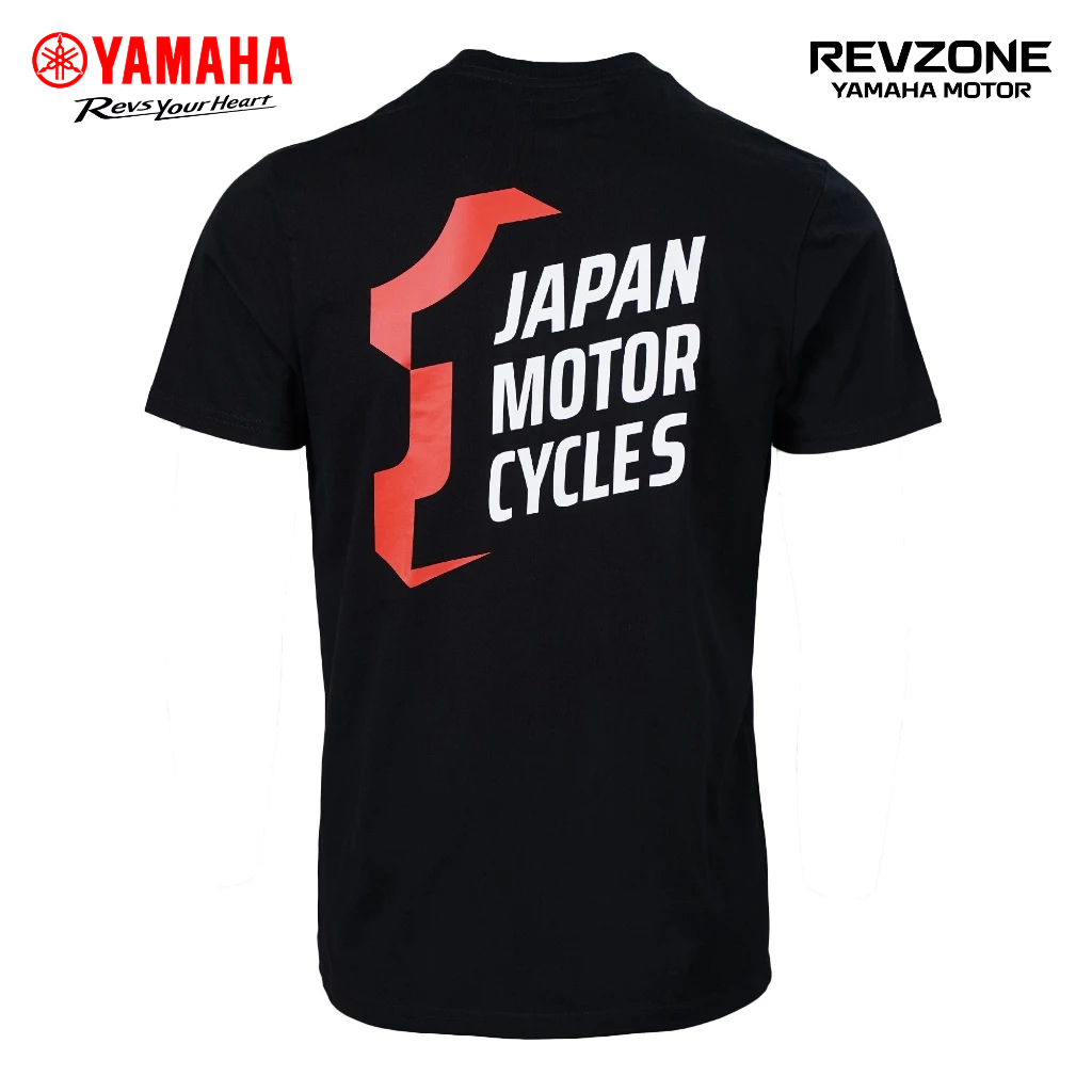 Áo thun cổ tròn Japan Motorcycles Logo Yamaha