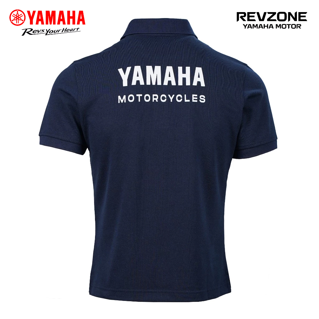 Áo Polo Logo Yamaha Horizontal