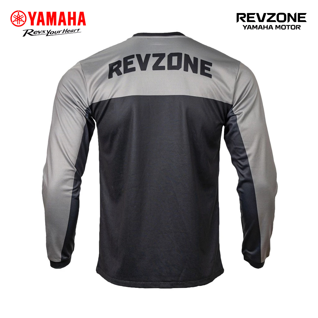 Áo Thun Tay Dài Revzone Workshop Màu Xám